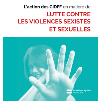 Plaquette de présentation - L'action des CIDFF en matière de lutte contre les violences sexistes et sexuelles